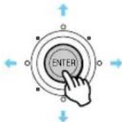 ALPINE HVS-HB0X - Using the joystick, select items and press ENTER. - 1