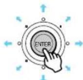 ALPINE HVS-HB0X - The position to be corrected is indicated by the reticule icon. Use the joystick to move the map. - 1