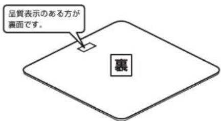 Yamazen GKT-751 - コタツ天板の向き - 2