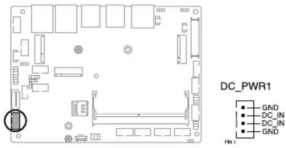 ASUS X7211RE-IM-A - DC-in 4-Pin Power connector - 1