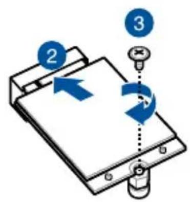 Diagram showing a device with labeled components and directional arrows, including numbered callouts 2, 3, and 4.