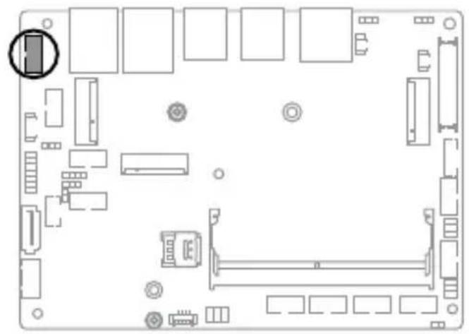 ASUS X7211RE-IM-A - Front Panel Audio (Line Out / Mic) connector - 1