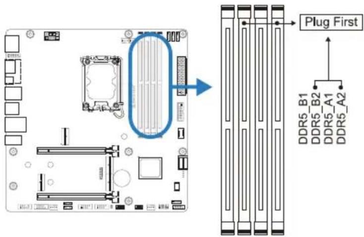BIOSTAR B860M-SILVER - DDR5 内存模组 - 1