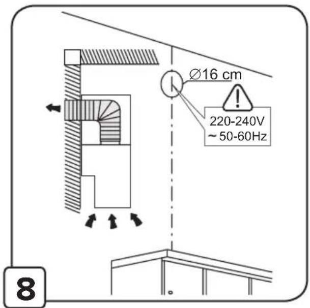 Ø16 cm 220-240V ~50-60Hz 8