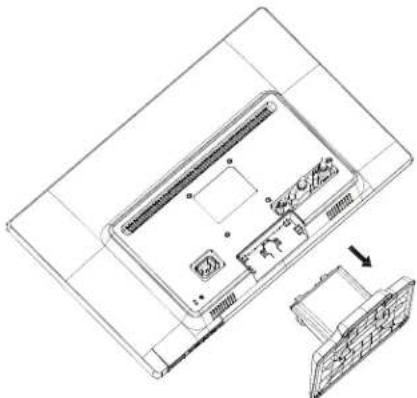 HP LV2311 - Forberede monitoren for montering på veggen - 1