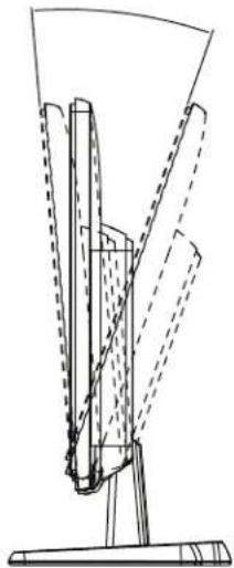 HP LV2311 - Justere vinkelen - 1
