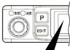 ○受信 ○送信 P EDIT