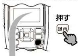 押す 録再