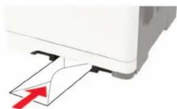 LEXMARK CX421 - Legge i den manuelle materen - 4