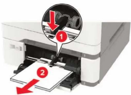 LEXMARK CX421 - Papirstopp i flerbruksmateren - 1
