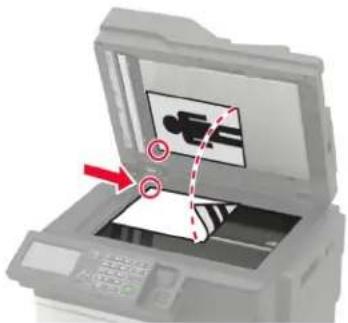 LEXMARK CX421 - Automatisk dokumentmater (ADM) Skannerglassplate - 2
