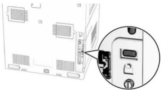 LEXMARK CX833 - Finne sikkerhetssporet - 1