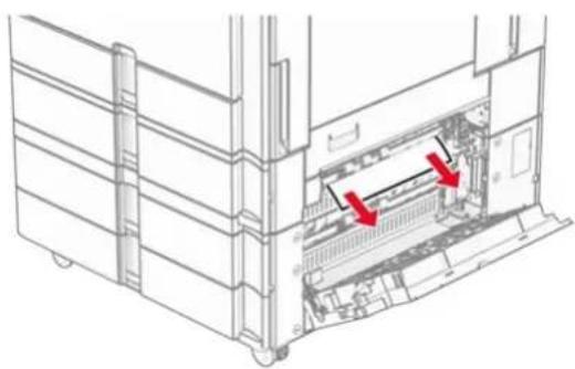 LEXMARK CX833 - Papirstopp i standardskuffen - 9