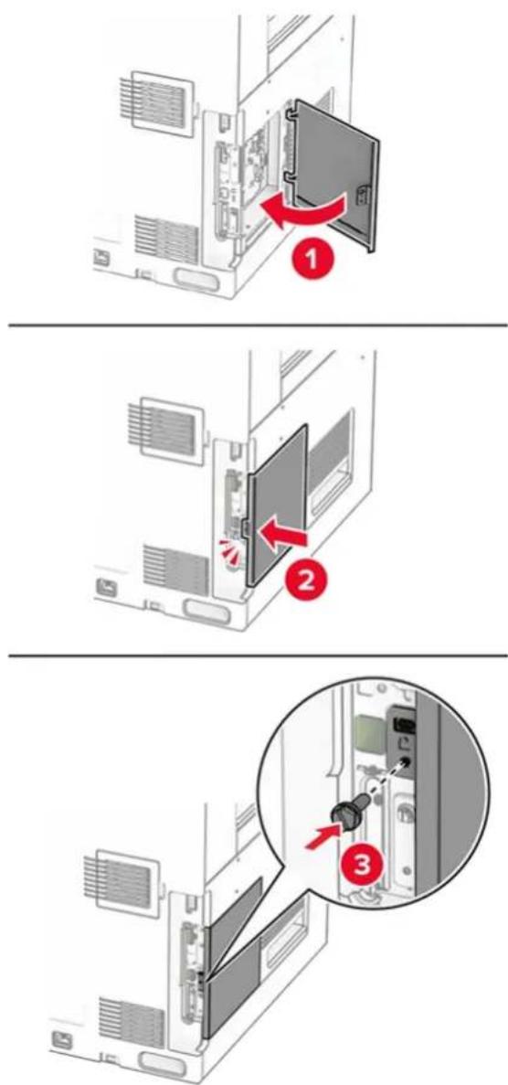 LEXMARK CX833 - Advarsel – mulig skade - 2