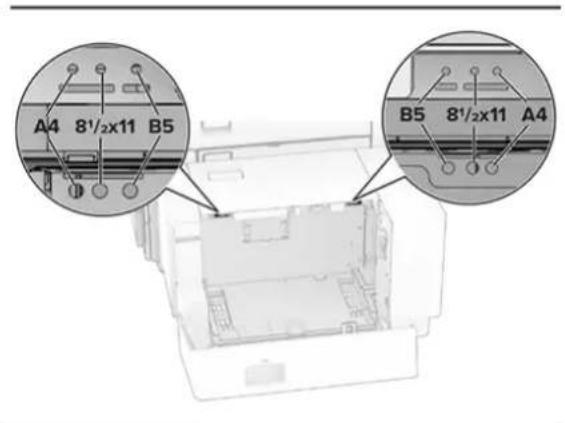 A4 8½x11 B5 B5 8½x11 A4