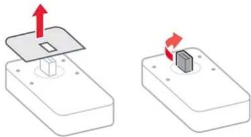 LEXMARK CX833 - Installere kortleseren - 3