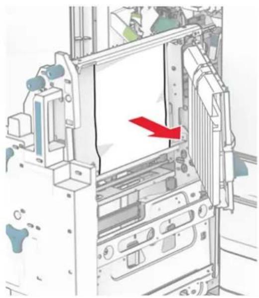 LEXMARK CX833 - Papirstopp i hefteenheten - 4
