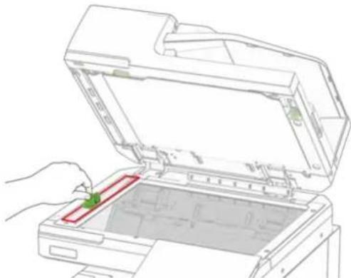 LEXMARK CX833 - Rengjøre skanneren - 4
