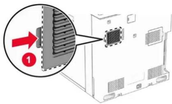 LEXMARK CX833 - Bytte standard utskuff - 2
