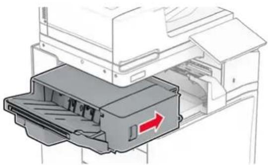 LEXMARK CX833 - Papirstopp i ferdiggjøreren for stifting - 6