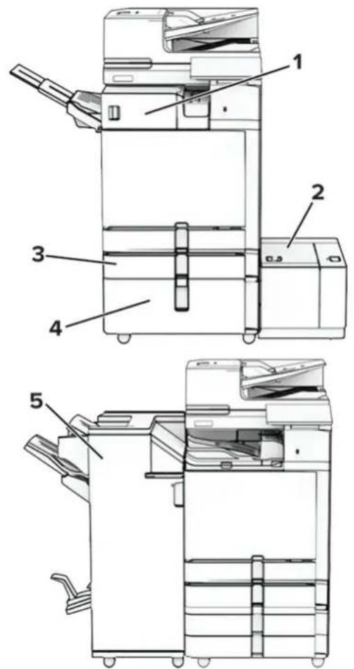 LEXMARK CX833 - FORSIKTIG - FARE FOR VELTING - 1