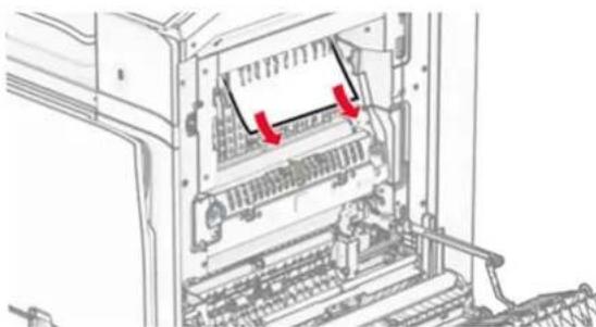 LEXMARK CX833 - FORSIKTIG - VARM OVERFLATE - 5