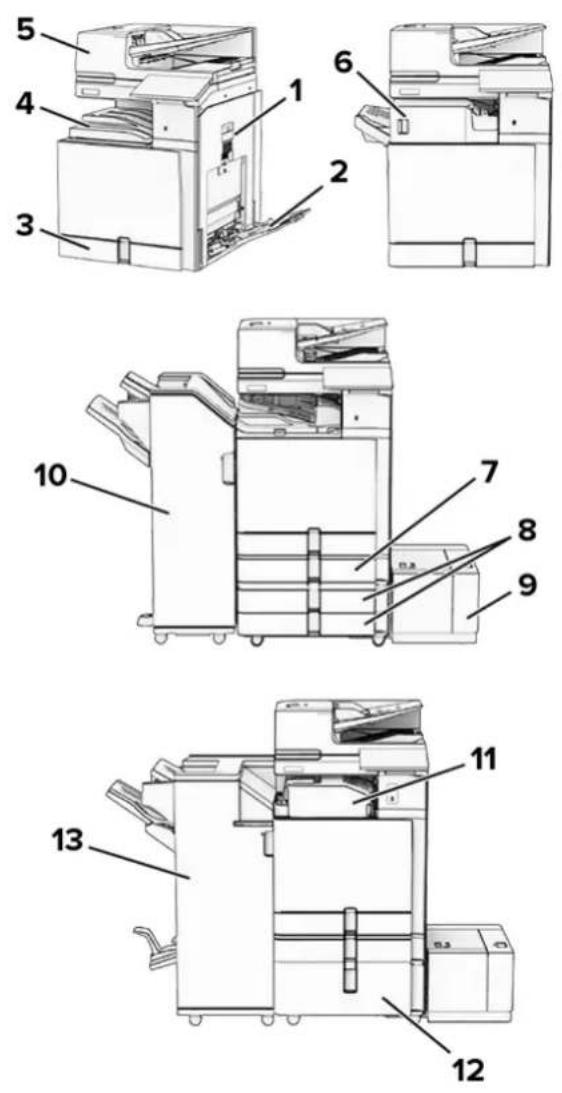 LEXMARK CX833 - Noter - 1