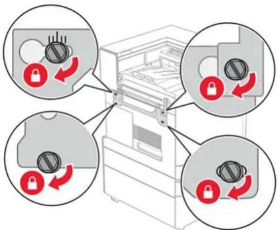 LEXMARK CX833 - FORSIKTIG - FARE FOR ST∅T - 12