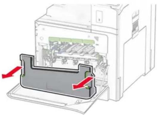 LEXMARK CX833 - Bytte ut fargebildebehandlingssettet - 2