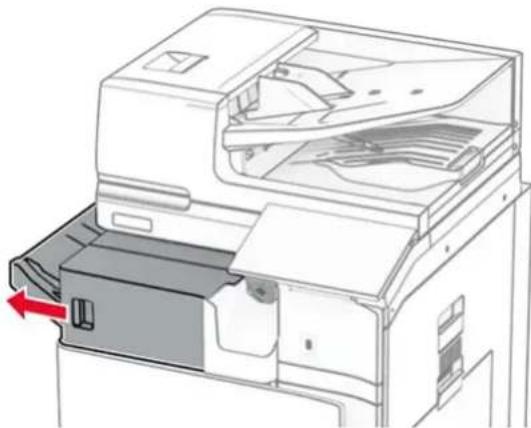 LEXMARK CX833 - Papirstopp i ferdiggjøreren for stifting - 2
