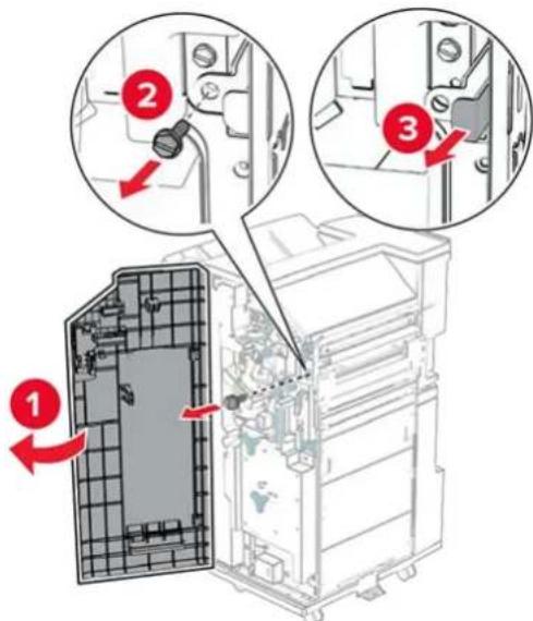 LEXMARK CX833 - FORSIKTIG - FARE FOR ST∅T - 13