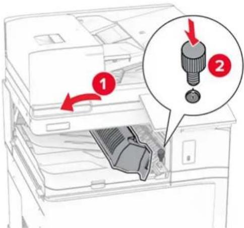 LEXMARK CX833 - FORSIKTIG - FARE FOR ST∅T - 7