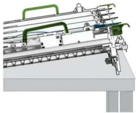 LEXMARK CX833 - Bytte ut fargebildebehandlingssettet - 5