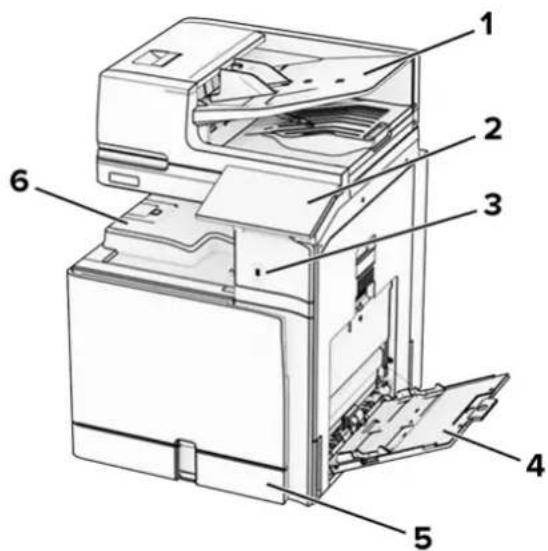 LEXMARK CX833 - Grunnmodell - 1