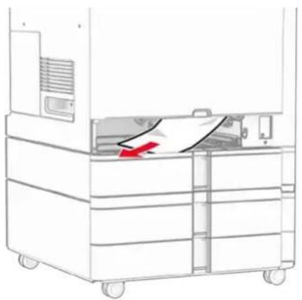 LEXMARK CX833 - Papirstopp i standardskuffen - 1