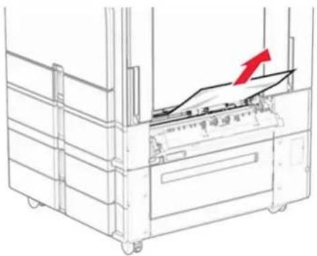 LEXMARK CX833 - Papirstopp i standardskuffen - 2