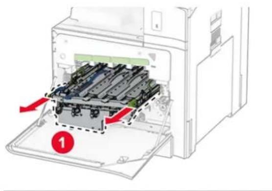 LEXMARK CX833 - Bytte ut fargebildebehandlingssettet - 4