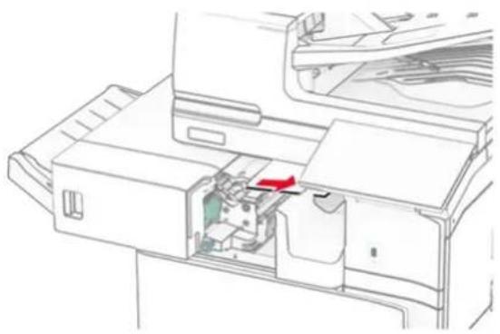 LEXMARK CX833 - Papirstopp i ferdiggjøreren for stifting - 4