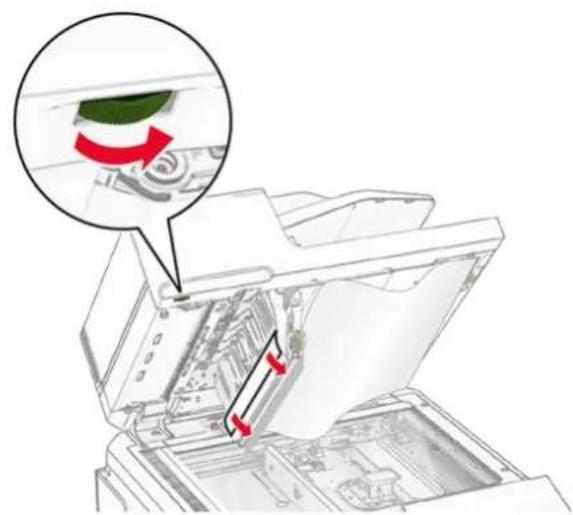 LEXMARK CX833 - Papirstopp i standardskuffen - 6