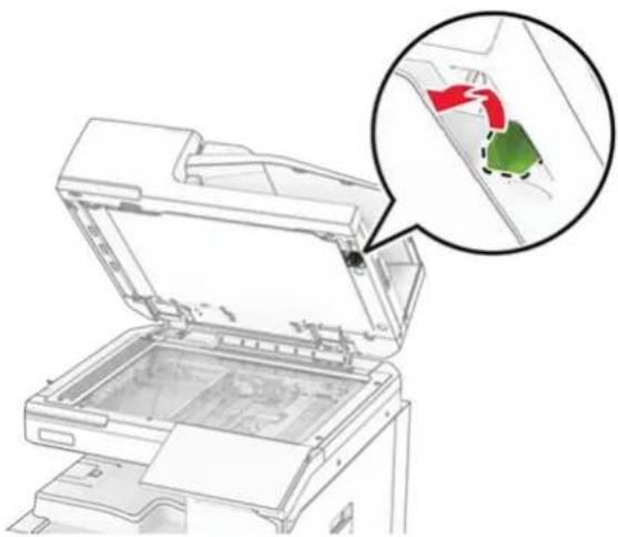 LEXMARK CX833 - Skifte ut glassrengjøringsverktøyet - 1