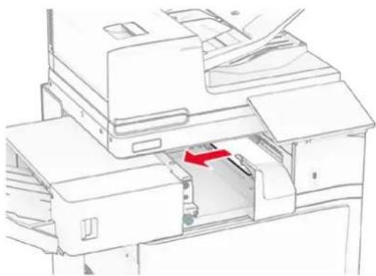 LEXMARK CX833 - Papirstopp i ferdiggjøreren for stifting - 5