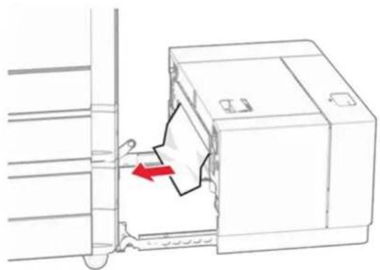 LEXMARK CX833 - Papirstopp i dobbeltskuffen til 2000 ark - 5