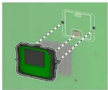 LEXMARK CS730 - Installere den intelligente lagringsstasjonen - 5