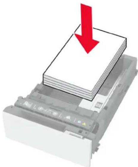 LEXMARK CS730 - Legg papiret riktig i - 2