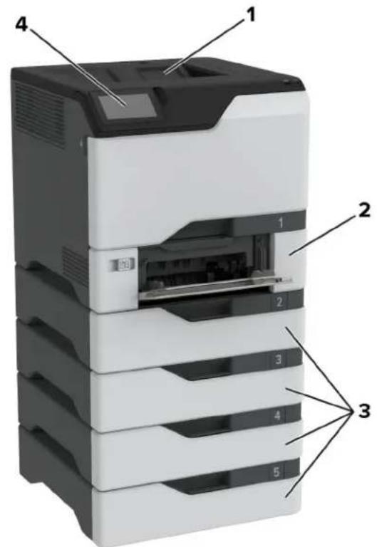 LEXMARK CS730 - Skriverkonfigurasjoner - 3