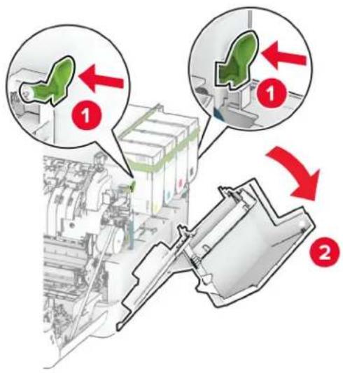 LEXMARK CS632 - Bytte en fremkallingsenhet - 2