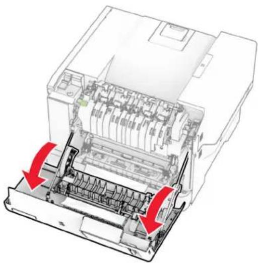 LEXMARK CS632 - Papirstopp i dupleksenheten - 2