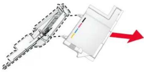 LEXMARK CS632 - Bytte ut det høyre dekselet - 3