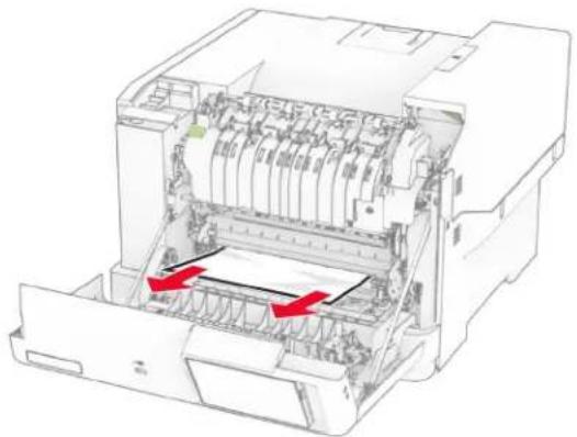 LEXMARK CS632 - Papirstopp under fikseringsenheten - 3