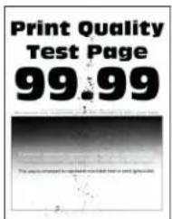 LEXMARK CS632 - Flekkete utskrift og prikker - 1